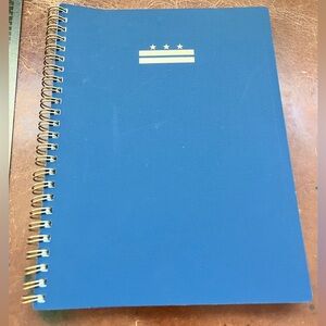 New Lined Appointed Notebook The Workbook Washington DC Edition 70lb Coil Bound